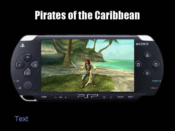 Pirates of the Caribbean Text 