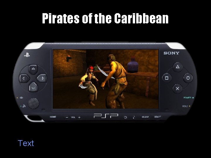 Pirates of the Caribbean Text 