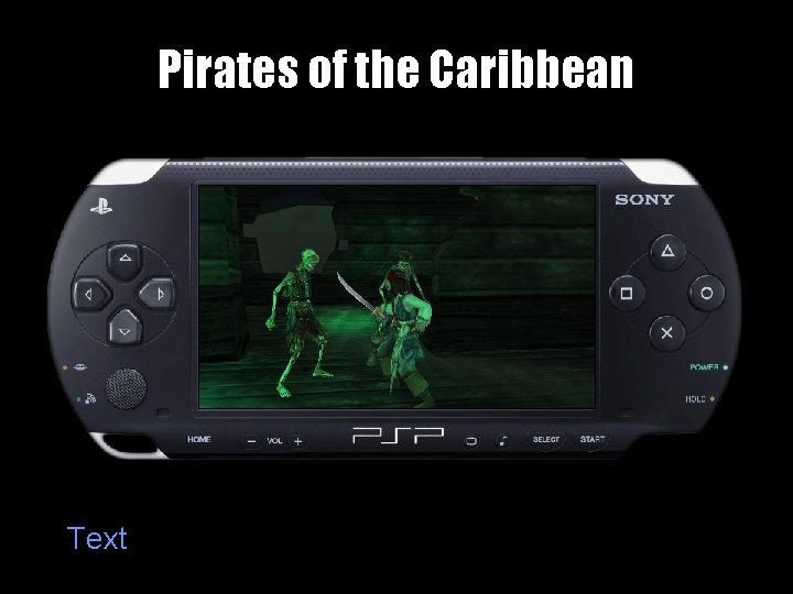 Pirates of the Caribbean Text 