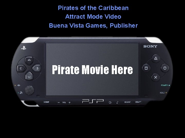 Pirates of the Caribbean Attract Mode Video Buena Vista Games, Publisher Pirate Movie Here