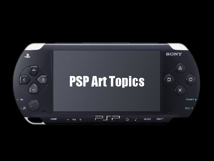 PSP Art Topics 