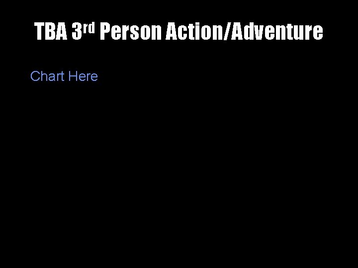 rd TBA 3 Person Action/Adventure Chart Here 