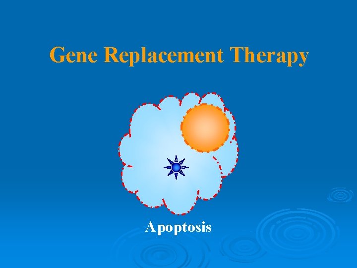 Gene Replacement Therapy Apoptosis 