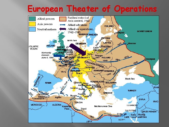 European Theater of Operations 