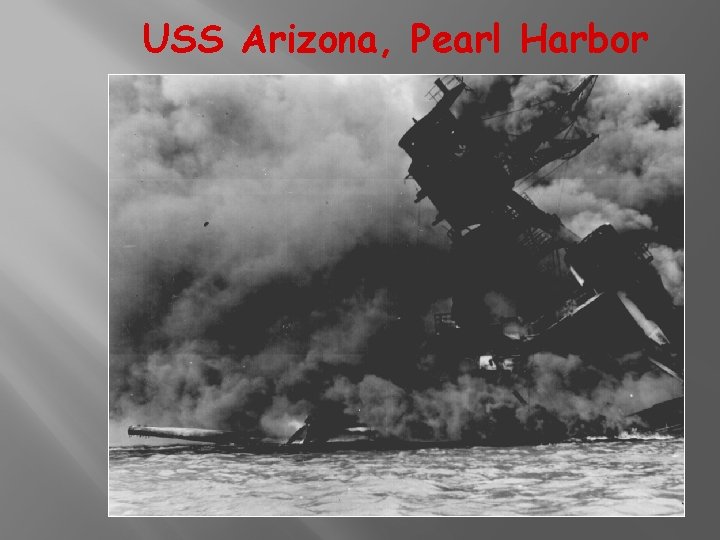 USS Arizona, Pearl Harbor 