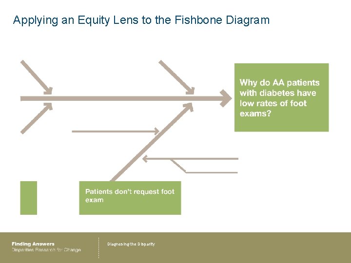 Applying an Equity Lens to the Fishbone Diagram Diagnosing the Disparity 