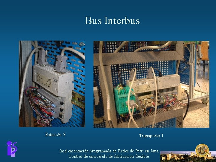 Bus Interbus Estación 3 Transporte 1 Implementación programada de Redes de Petri en Java.