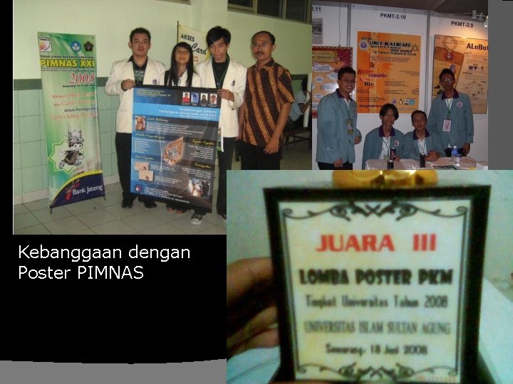 Kebanggaan dengan Poster PIMNAS 