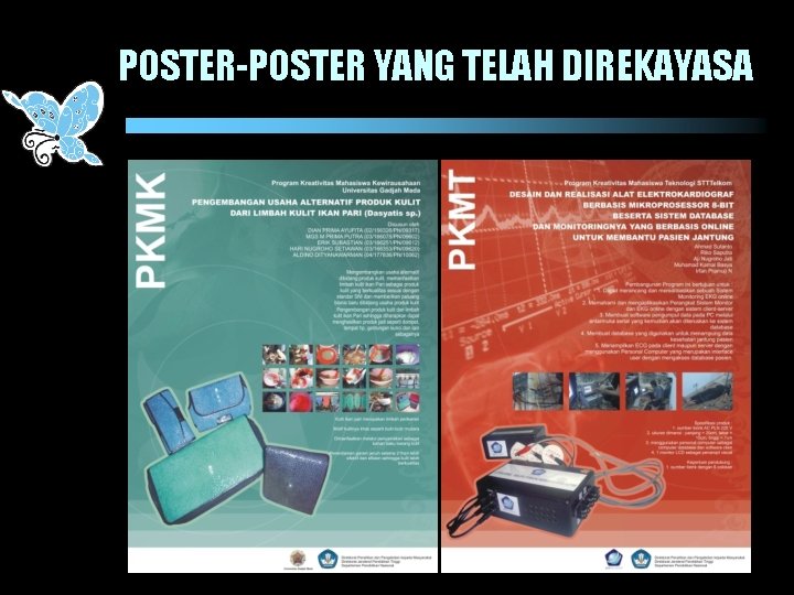 POSTER-POSTER YANG TELAH DIREKAYASA 