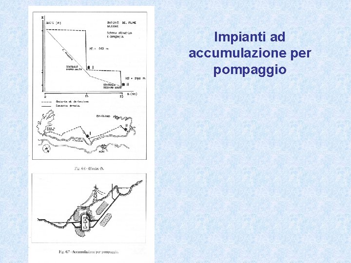 Impianti ad accumulazione per pompaggio 