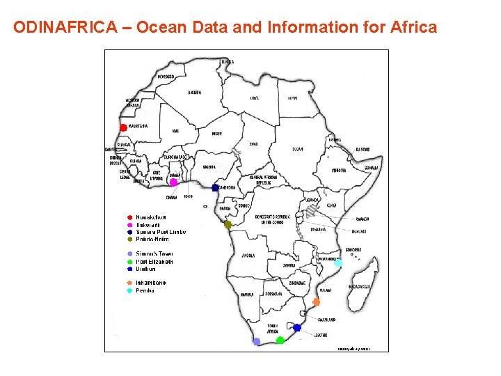 ODINAFRICA – Ocean Data and Information for Africa 