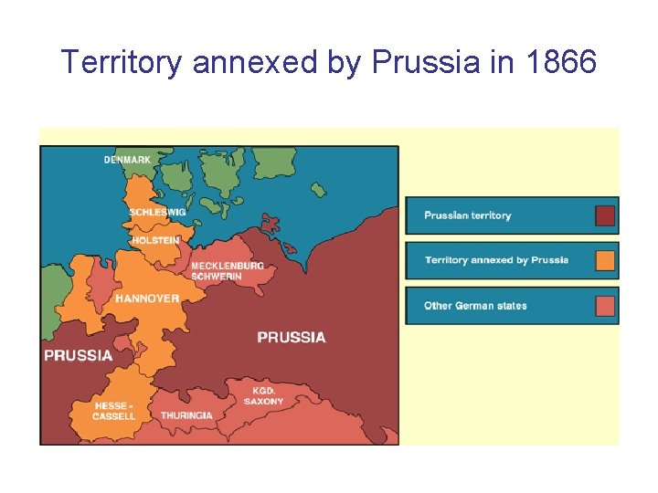 Territory annexed by Prussia in 1866 