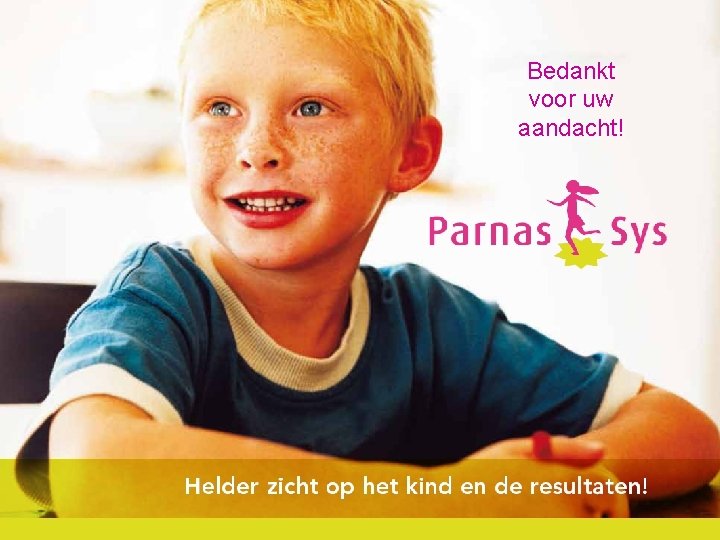 Bedankt Haal meer uit de toetsen voor uw met Parnas. Sys aandacht! 