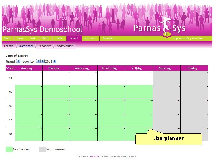 Jaarplanner 