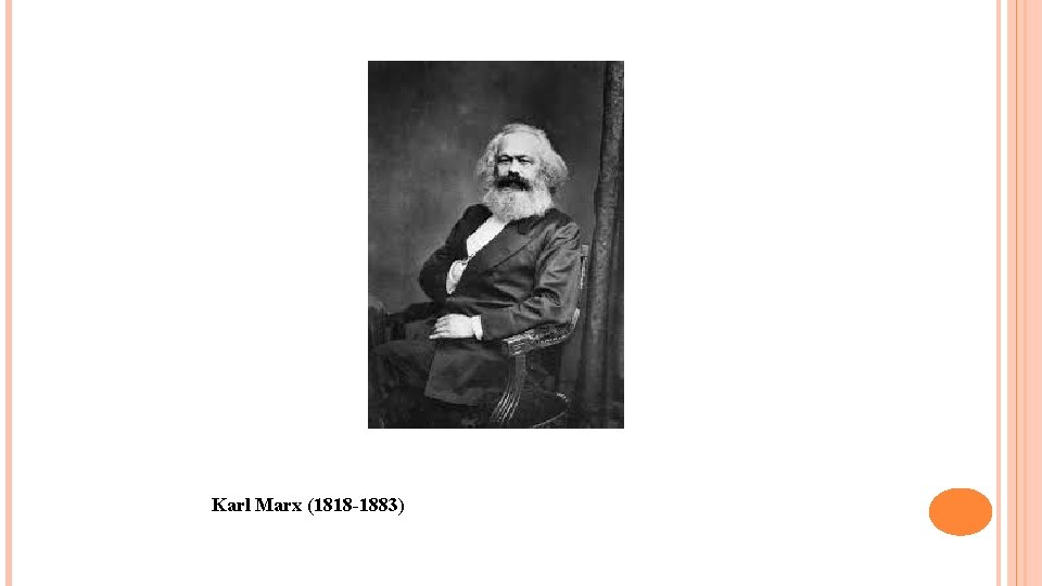 Karl Marx (1818 -1883) 