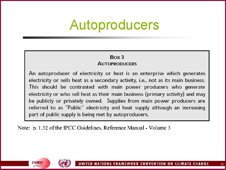 Autoproducers 13 