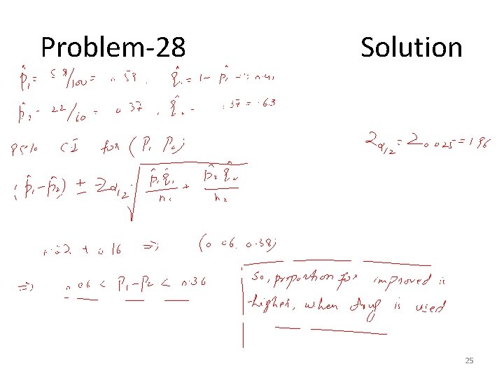 Problem-28 Solution 25 