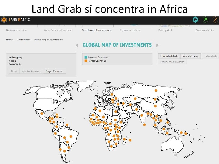 Land Grab si concentra in Africa 