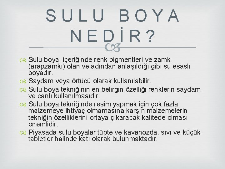 S U L U B O Y A N E D İ R ? S U L U B O Y A N E D İ R ?