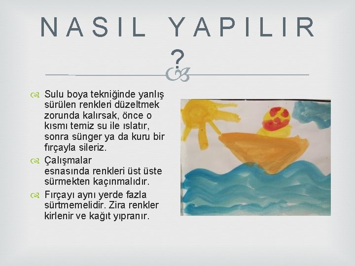N A S I L Y A P I L I R ? Sulu N A S I L Y A P I L I R ? Sulu