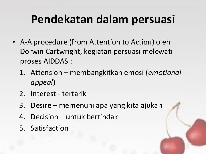 Faktor Faktor yang Mempengaruhi Persuasif The Nature of