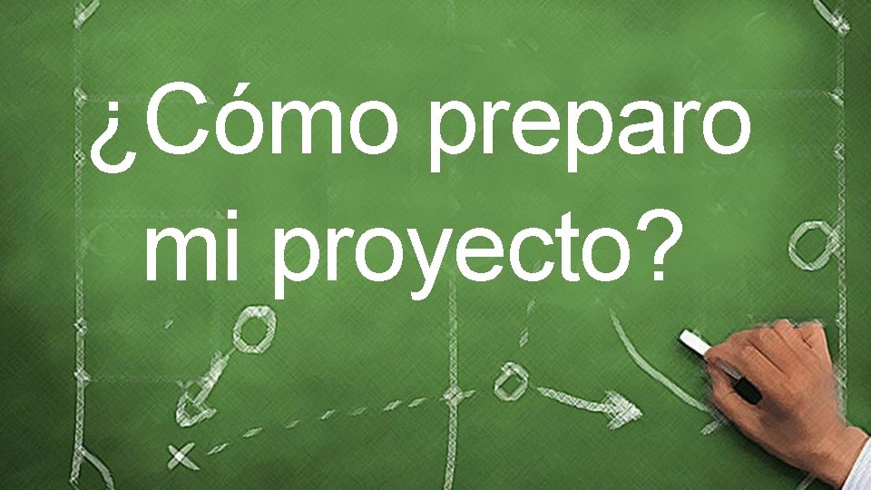 ¿Cómo preparo mi proyecto? 