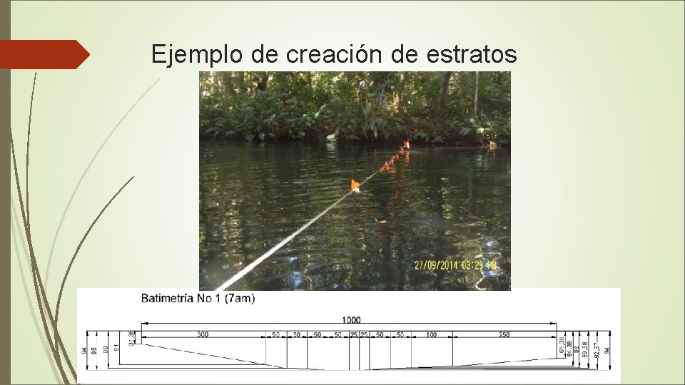 Ejemplo de creación de estratos 