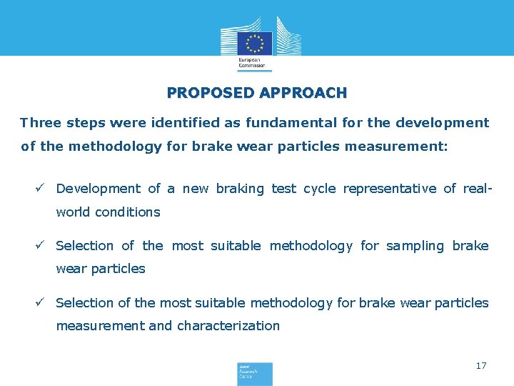 PROPOSED APPROACH Three steps were identified as fundamental for the development of the methodology