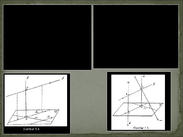 Dua cara atau langkah untuk menentukan jarak antara dua garis a dan b yang