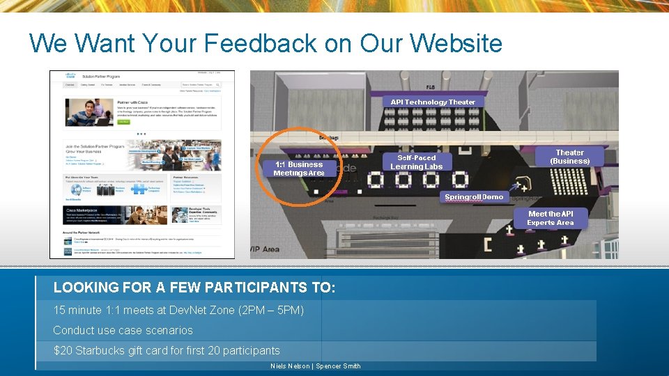 We Want Your Feedback on Our Website LOOKING FOR A FEW PARTICIPANTS TO: 15 We Want Your Feedback on Our Website LOOKING FOR A FEW PARTICIPANTS TO: 15