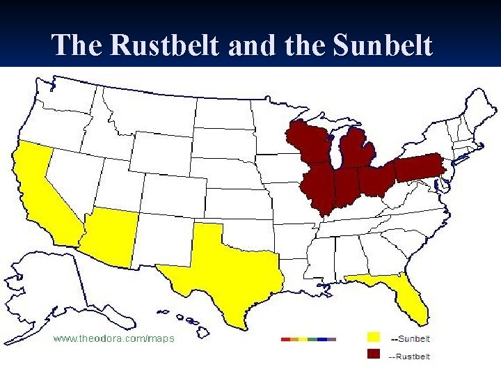The Rustbelt and the Sunbelt 