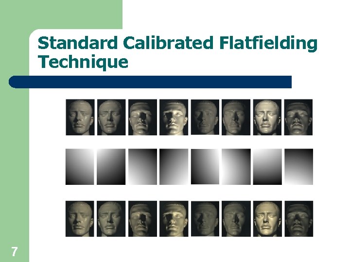 Standard Calibrated Flatfielding Technique 7 