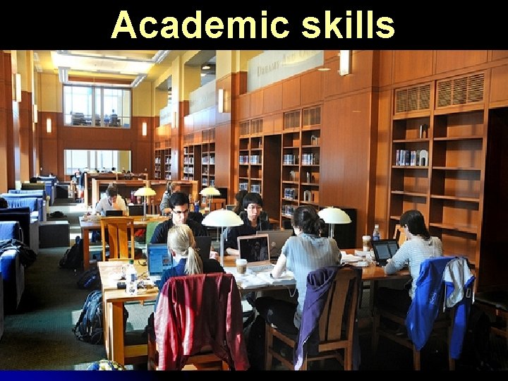Academic skills 
