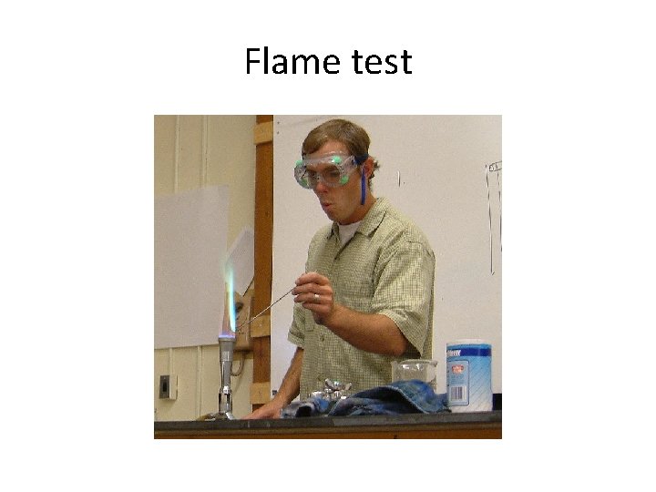 Flame test 