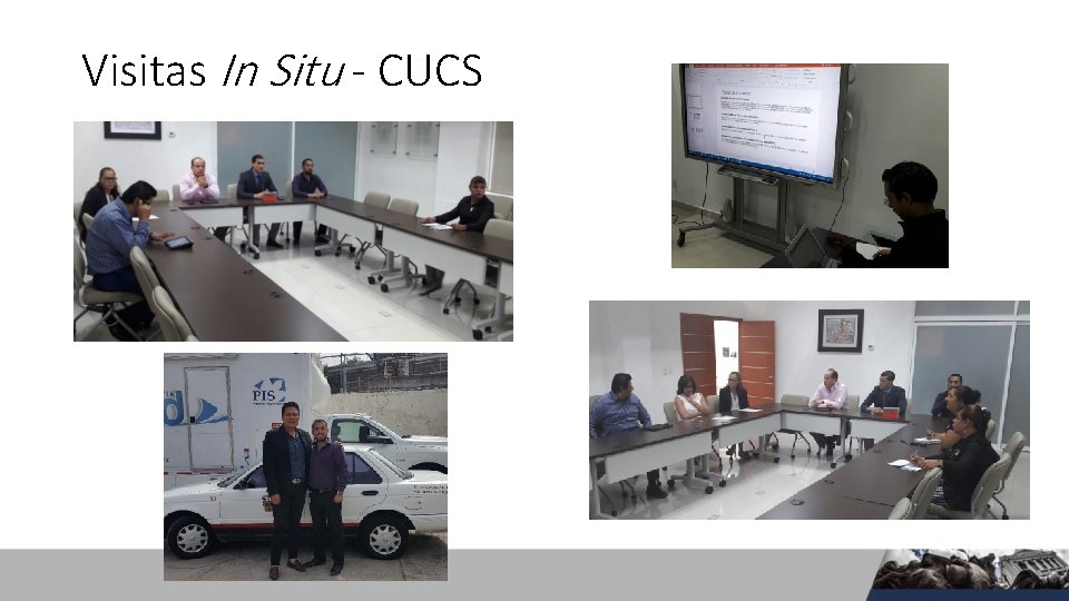 Visitas In Situ - CUCS Visitas In Situ - CUCS