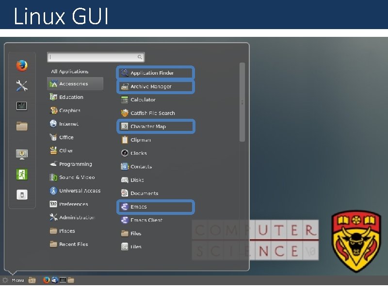 Linux GUI 