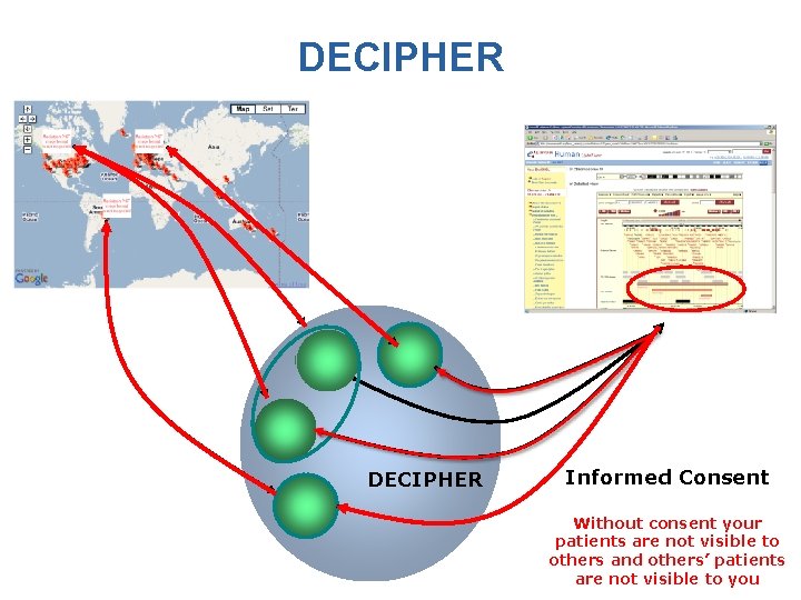 DECIPHER Informed Consent Without consent your Introduction Discovering patients aretonot visible to Genomic Variation DECIPHER Informed Consent Without consent your Introduction Discovering patients aretonot visible to Genomic Variation