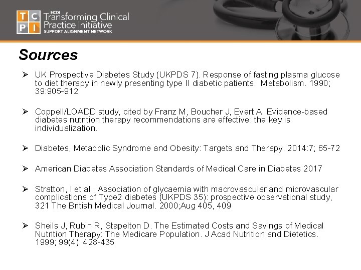 Sources Ø UK Prospective Diabetes Study (UKPDS 7). Response of fasting plasma glucose to