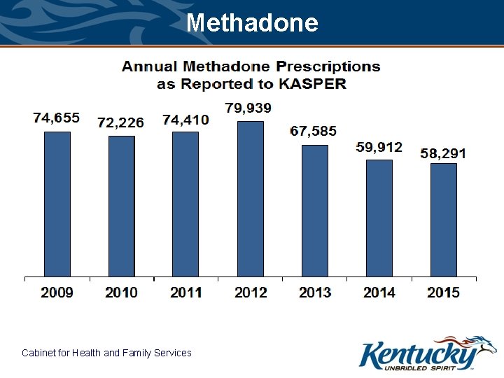 Methadone Cabinet for Health and Family Services 