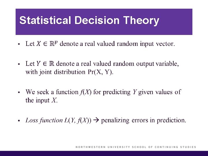 Statistical Decision Theory § 