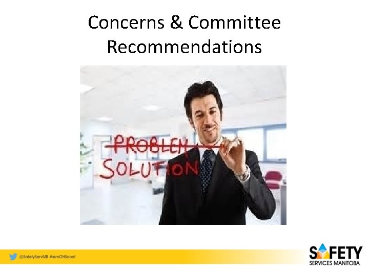 Concerns & Committee Recommendations 