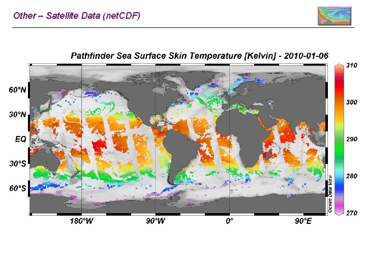 Other – Satellite Data (net. CDF) 