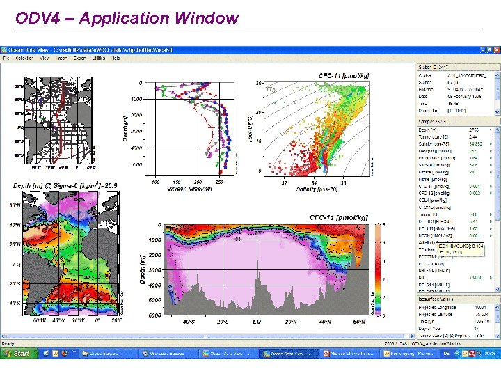 ODV 4 – Application Window 