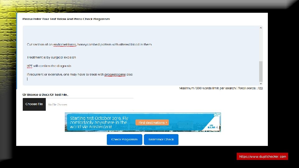 https: //www. duplichecker. com https: //www. duplichecker. com