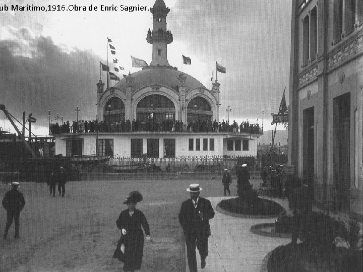 ub Marítimo, 1916. Obra de Enric Sagnier. 