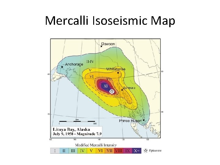 Mercalli Isoseismic Map 