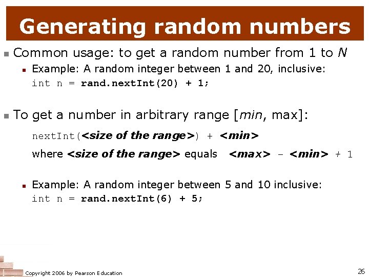 Building Java Programs Chapter 5 Program Logic And