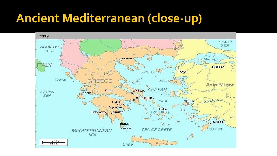 Ancient Mediterranean (close-up) 