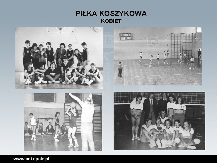 PIŁKA KOSZYKOWA KOBIET 