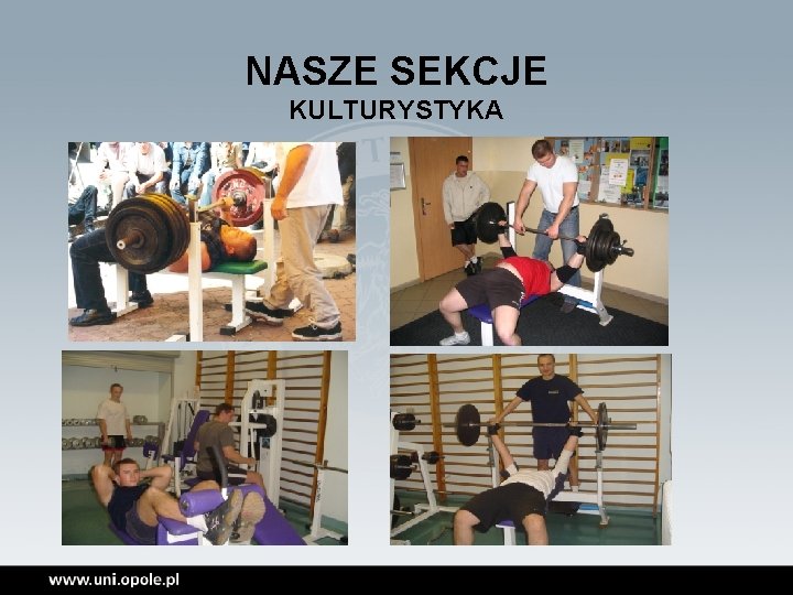 NASZE SEKCJE KULTURYSTYKA 